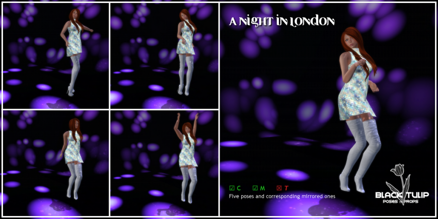 [Black Tulip] Poses - A night in London (2_1 ad)